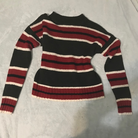 Striped knit sweater - Picture 1 of 3